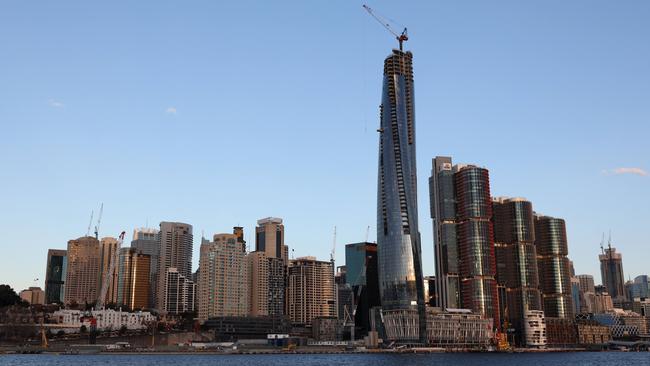 Grocon says the Crown tower in Sydney is at the centre of its downfall. Picture: NCA NewsWire/David Swift.