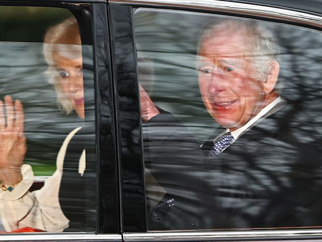 Charles was reportedly “disappointed” by Harry’s words about his wife in <i>Spare</i>. Picture: Henry Nicholls/AFP