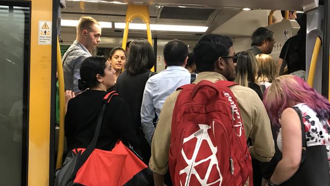 A fatality in Western Sydney triggered a massive knock on effect across the transport system. Picture: News Corp Australia