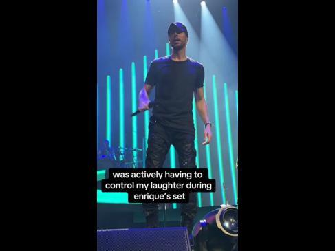 Enrique Iglesias performance shocks fans