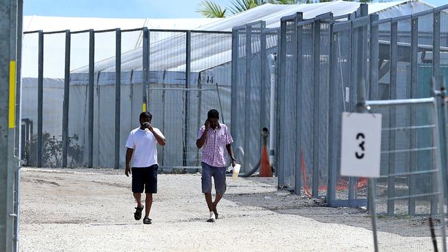 The Nauru detention camp in 2018. Picture: Nathan Edwards