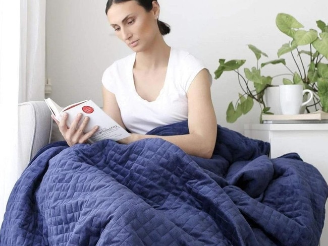 Calm anxiety and stress with your very own weighted blanket.