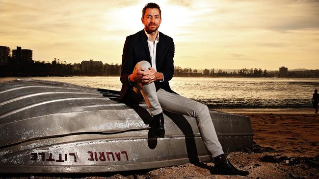 Former Australian Idol co-host James Mathison will run as an independent against Tony Abbott in the Sydney seat of Warringah. Picture: Sam Ruttyn