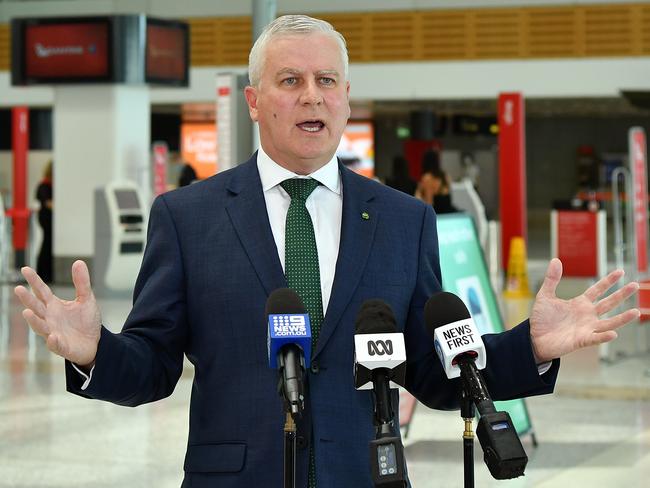 Deputy Prime Minister Michael McCormack said it was a good budget. Picture: NCA NewsWire/Joel Carrett