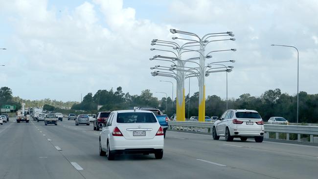 The Yatala lights - and eternal symbol of wasted money. Picture: Mike Batterham