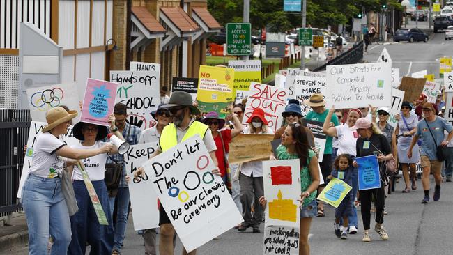 The Gabba rebuild plan has been met with resistance from parts of the Brisbane community. Picture: NCA NewsWire/Tertius Pickard