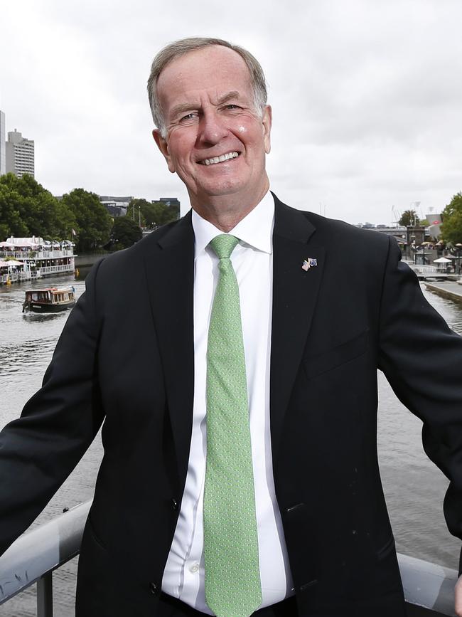 American Ambassador to Australia Arthur B Culvahouse Jr in Melbourne. Picture: David Caird