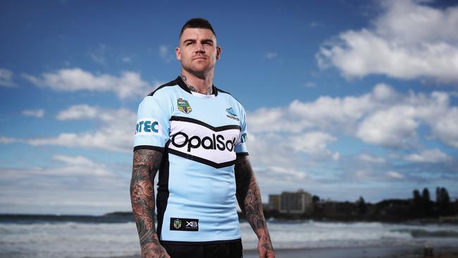 Josh Dugan told media he was more than the negative headlines he attracted in the past. Picture. Phil Hillyard