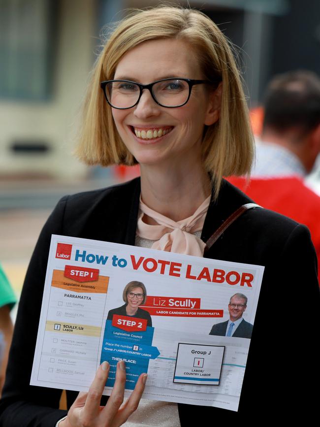 Labor candidate for Parramatta, Liz Scully. Picture: Angelo Velardo