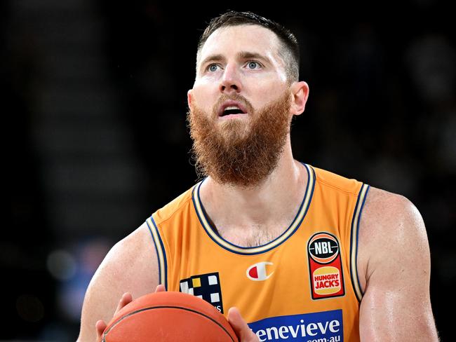 Aron Baynes is one of Australia’s premier big men. Picture: Getty Images