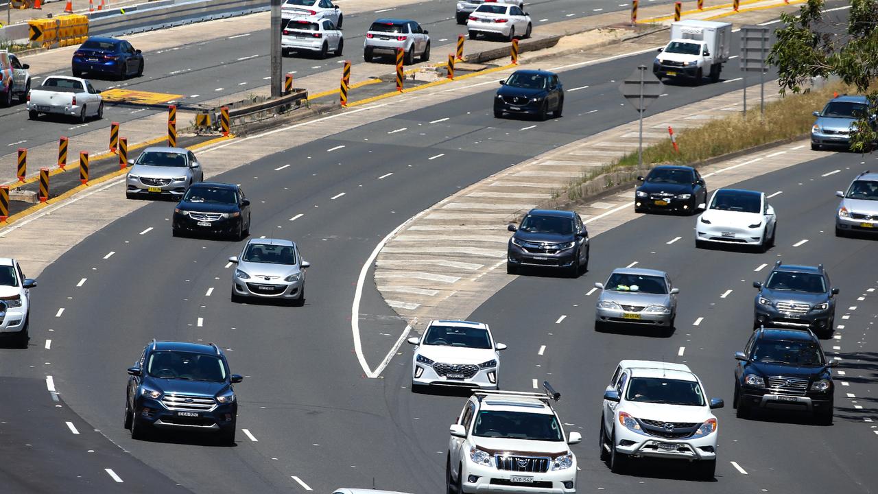 Sydney drivers face 13 toll roads. Picture: NCA NewsWire/ Gaye Gerard