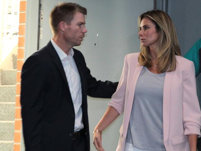 Warner and wife Candice are going through hell.