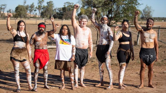 Bravus has asked the protesters to move to pastoral land instead of the mine site for safety reasons. Picture: Contributed