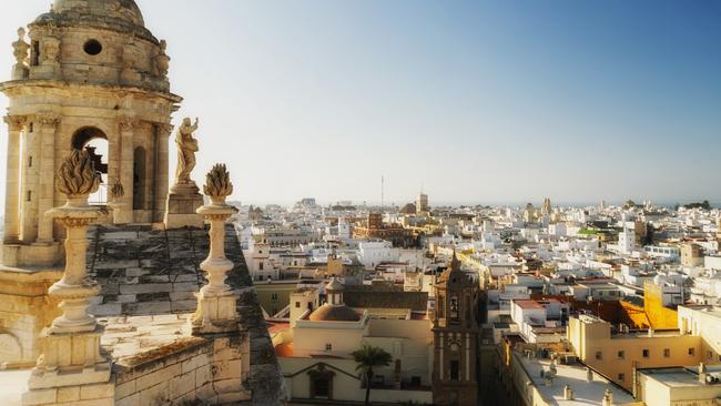 Cathedral de Santa Cruz in Cadiz, Spain.