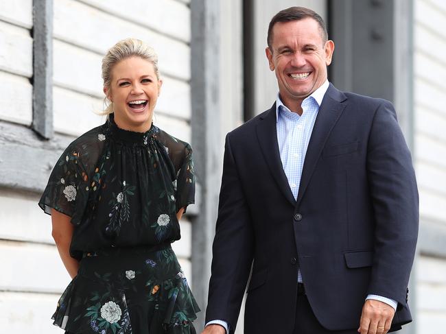 Matty Johns (right) says the coaches have won. Picture: Brett Costello
