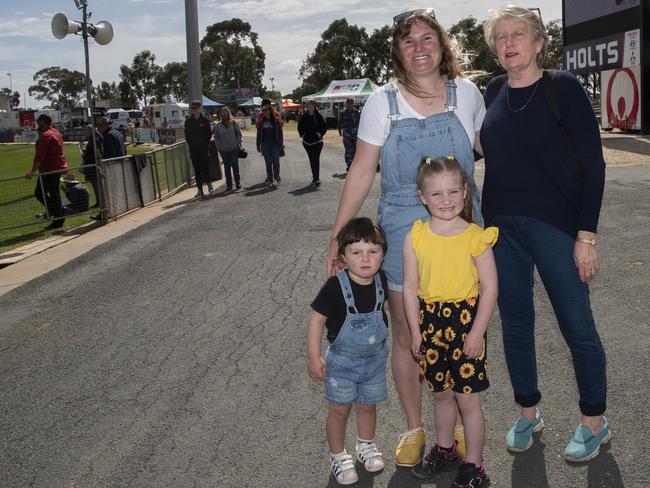 William, Penny, Kelly and Wendy Fellows at the 2024 Swan Hill Show Picture: Noel Fisher.