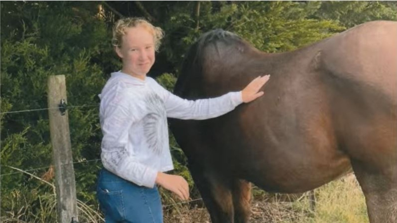 Pictures of Shyanne-Lee Tatnell shown at her funeral in Burnie, August 12, 2023. Picture: Supplied