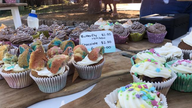 The election day cake stall included cupcakes, brownies, cookies and lamingtons.