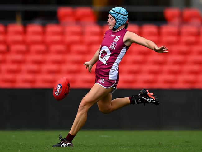 Nyalli Milne of Queensland in action during the AFL National Championships (Photo by Albert Perez/AFL Photos via Getty Images)