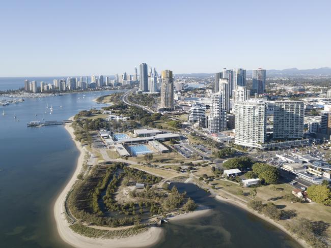 Town of Southport on Queensland's Gold Coast.