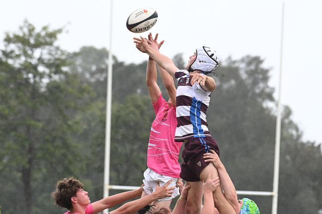 TAS First XV rugby, St Paul's School v John Paul College. Saturday May 10, 2025. Picture, John Gass
