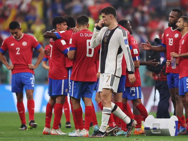 There were no winners out of the Costa Rica, Germany match. Picture: Alexander Hassenstein/Getty Images