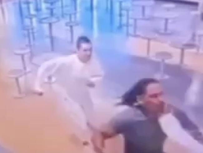 A third inmate joins in. Picture: Supplied