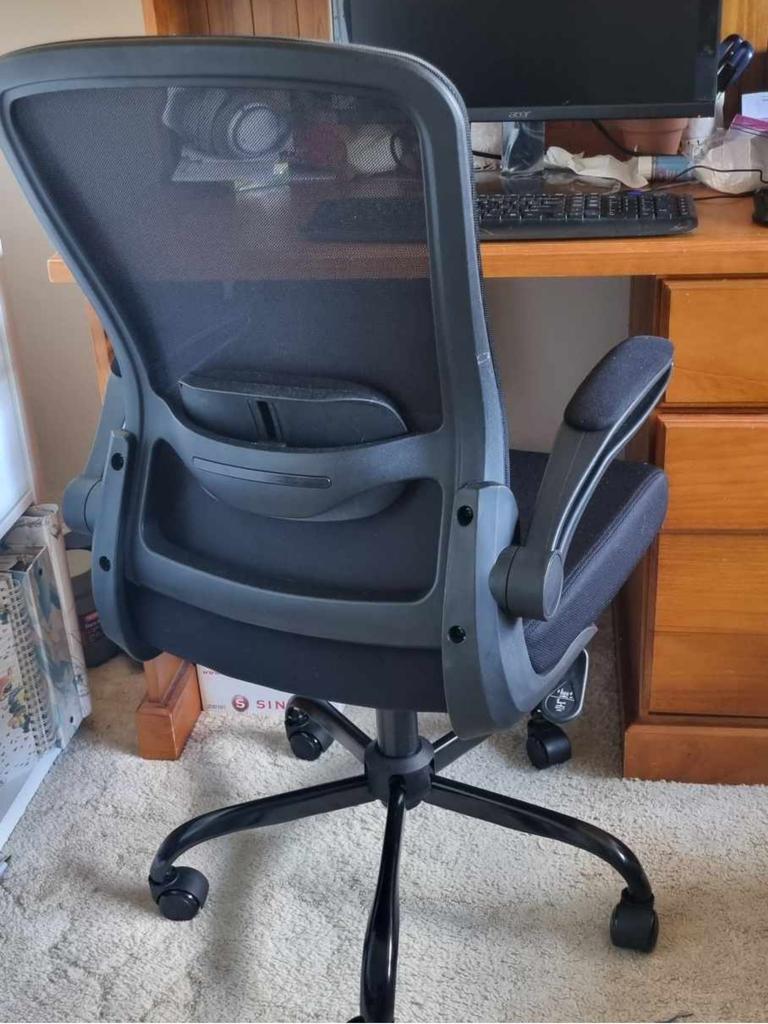 The Mimoglad Ergonomic Desk Chair took around 45 minutes to assemble. Picture: Rosalyn Fannin