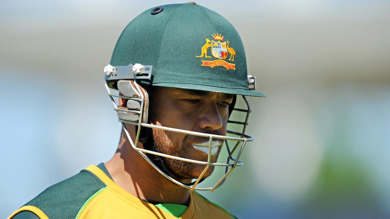 Andrew Symonds at Trent Bridge in Nottingham, 2009. Picture: Paul ELLIS / AFP