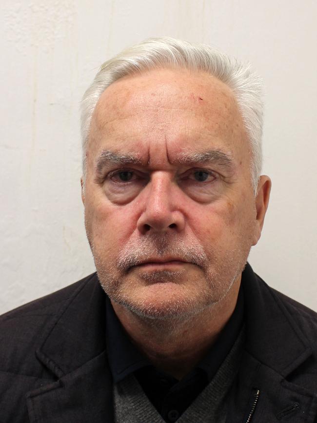 Edwards’ mugshot. Picture: AFP / Metropolitan Police Service