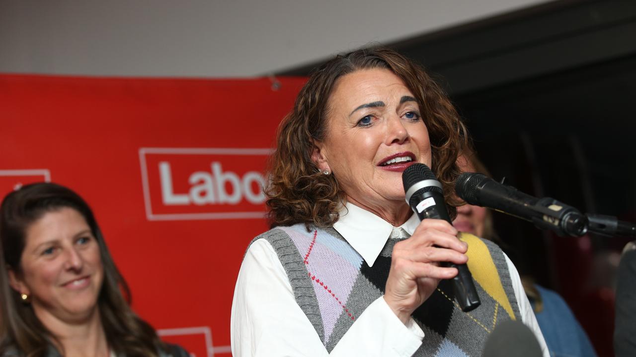 Conrangamite MP Libby Coker has committed to helping develop a business case for more courts for the Bellarine Peninsula Basketball Association. Picture: Alan Barber