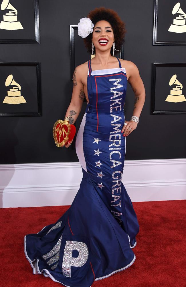 Joy Villa attends The 59th GRAMMY Awards at STAPLES Center on February 12, 2017 in Los Angeles, California. Picture: AFP