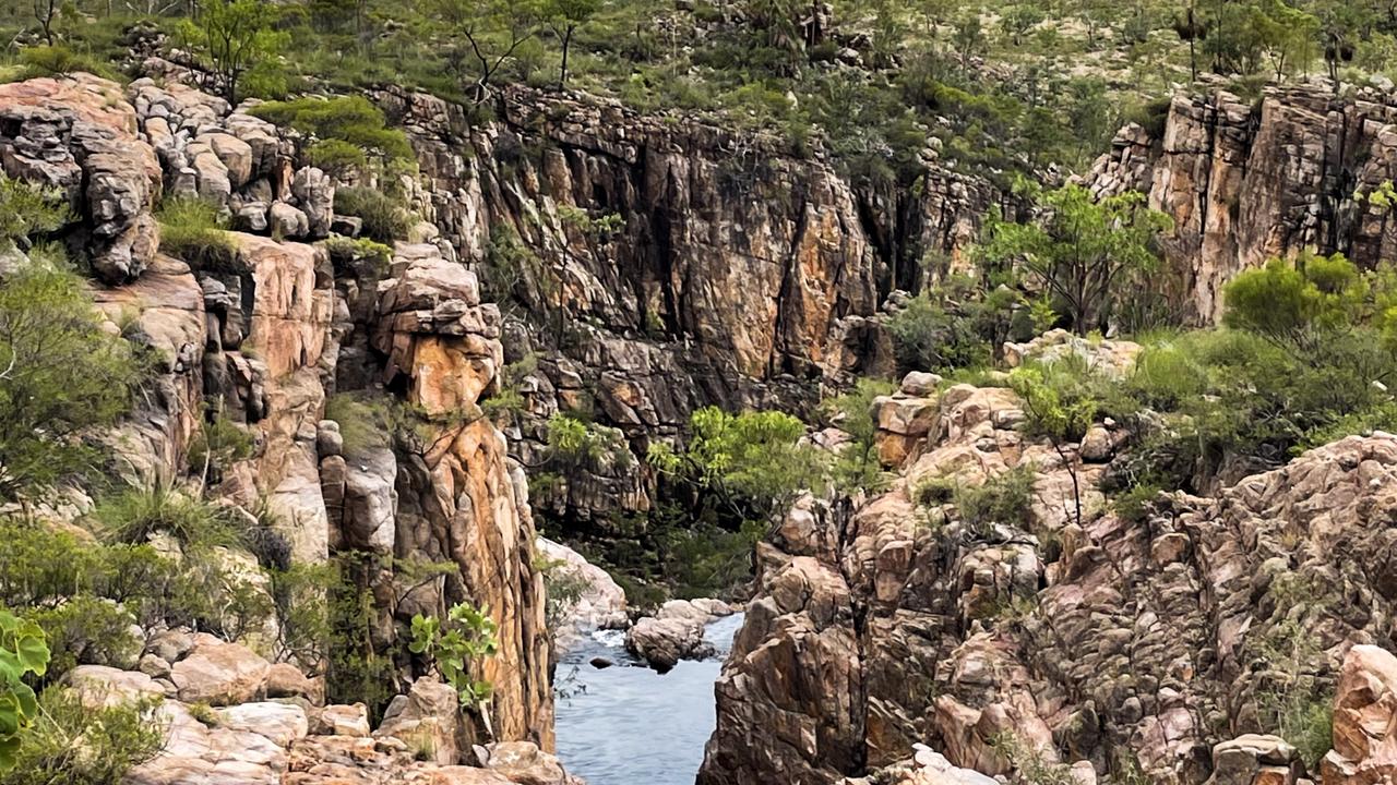 Kate Dinning on wet season walks to Southern Rockhole.