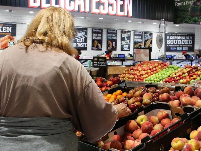 SYDNEY, AUSTRALIA - Newswire Photos JANUARY 17, 2022: A view of a produce section in a coles supermarket while they fix some general prices on specific food items to help out families with their weekly grocery budgets to provide some relief with the rising cost of living. Picture: NCA NewsWire