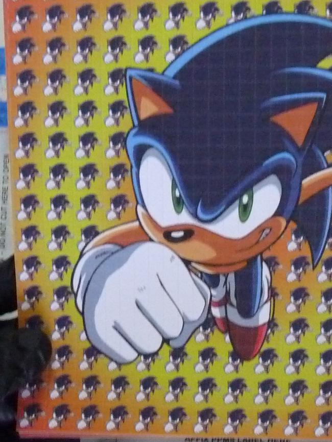 Sonic the Hedgehog branded drugs were allegedly seized in the raid. Picture: SA Police