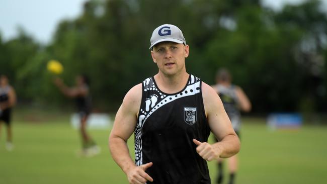 The ‘Little Master’ training with Palmerston ahead of their Round 8 clash with NTFL. Picture: (A)manda Parkinson