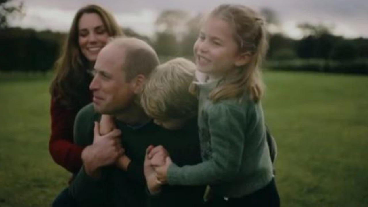 Kate Middleton, Prince William, Prince George and Princess Charlotte in Norfolk. Picture: Twitter