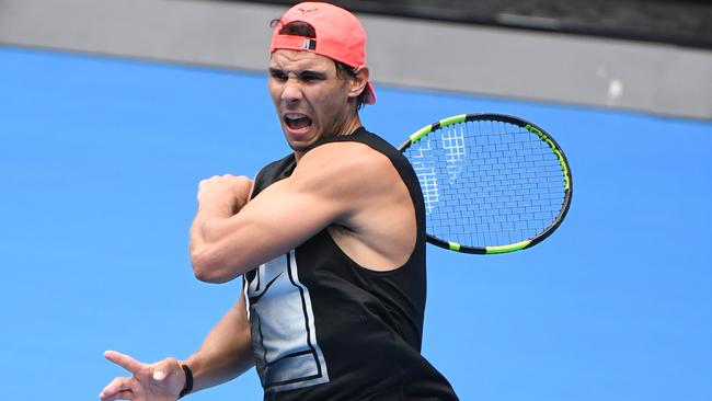 Rafael Nadal will complete his preparations for the Australian Open at Kooyong.