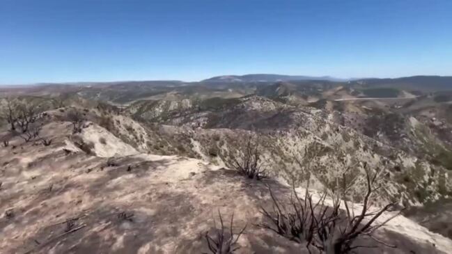 Post Fire in Southern California Nearly 50 Percent Contained, Officials ...