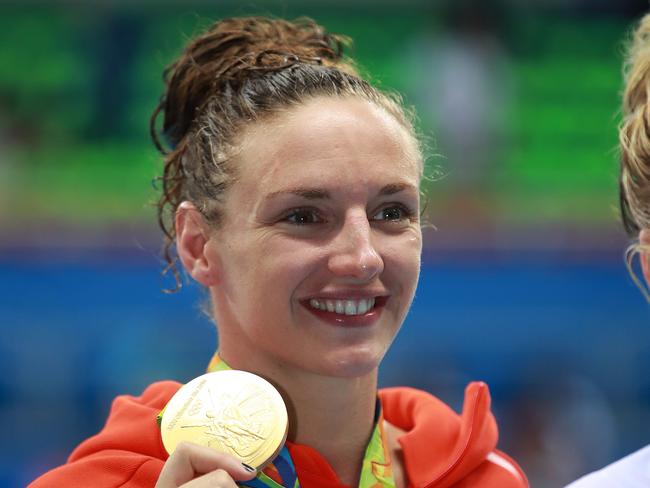 Hungary's Katinka Hosszu won gold in the women's 200m Individual Medley. Picture: Phil Hillyard