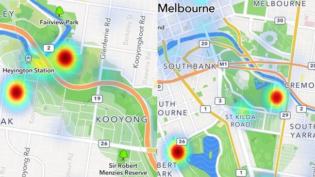 Snapmaps are being used by highschool students to share what they are doing, but police have a stark warning about disregarding privacy settings.