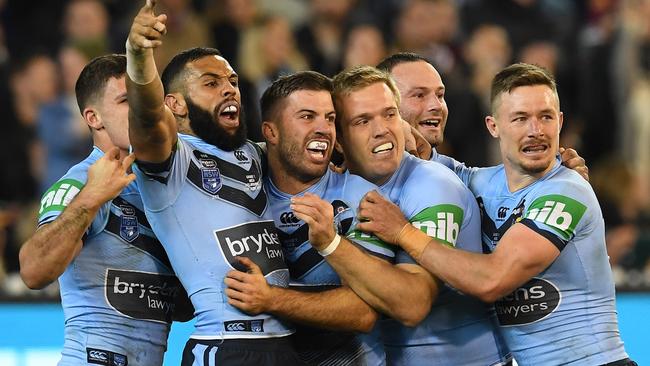 The Blues have a terrific record at the MCG, winning the most recent State of Origin clash there in 2018. Picture: AAP Image/Julian Smith