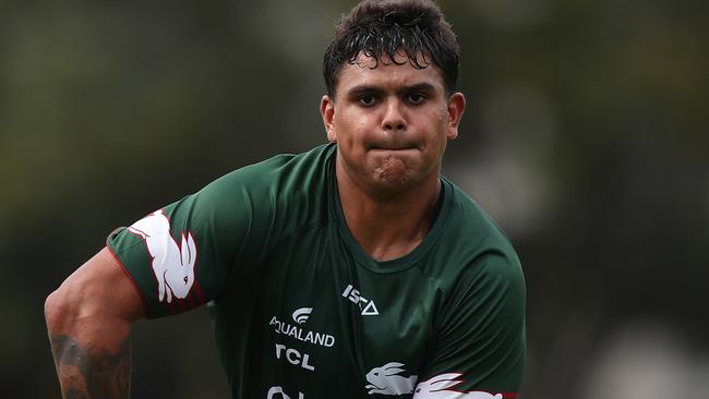 Latrell Mitchell will headline an imperious backline. Photo: Brett Costello