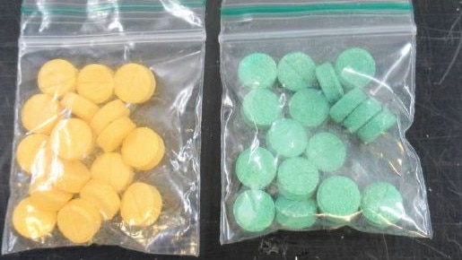 Authorities have raised concerns the deadly opioid Nitazene could be hitting Australian streets. Picture: Supplied/ Australian Federal Police.