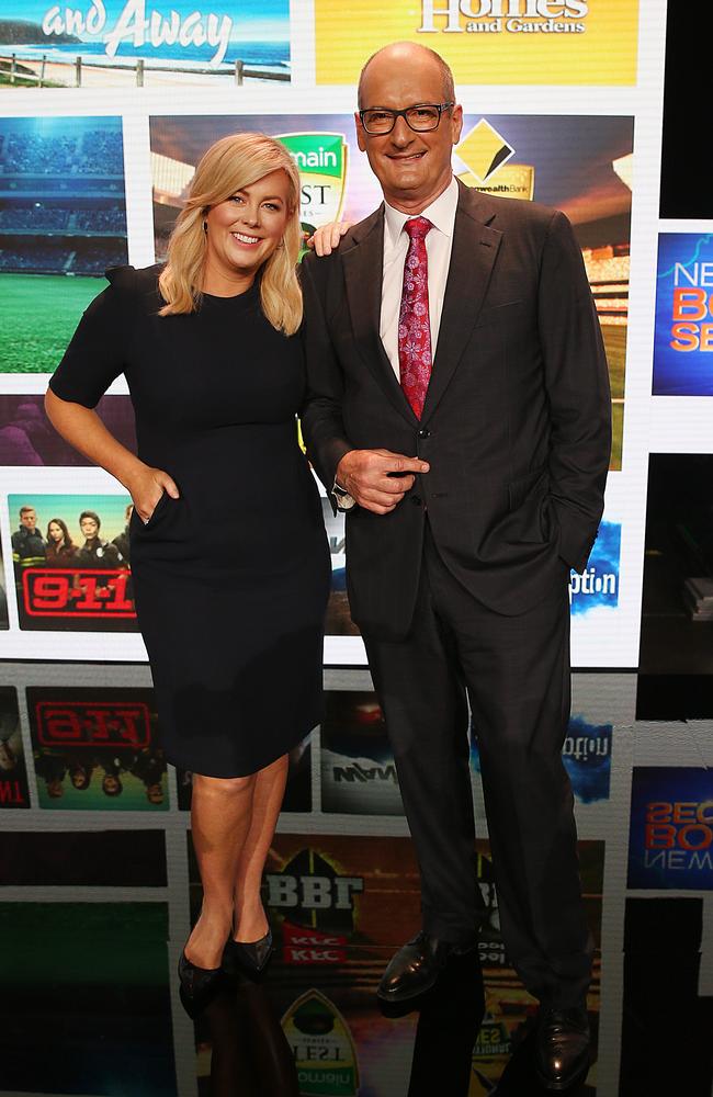 Sunrise's Samantha Armytage and David Koch.