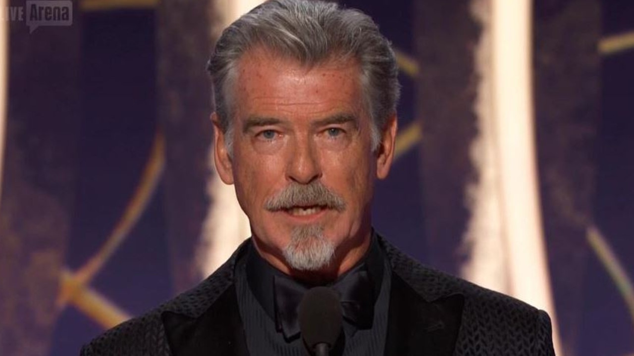 Pierce Brosnan speaks about Australian bushfires at the Golden Globes.