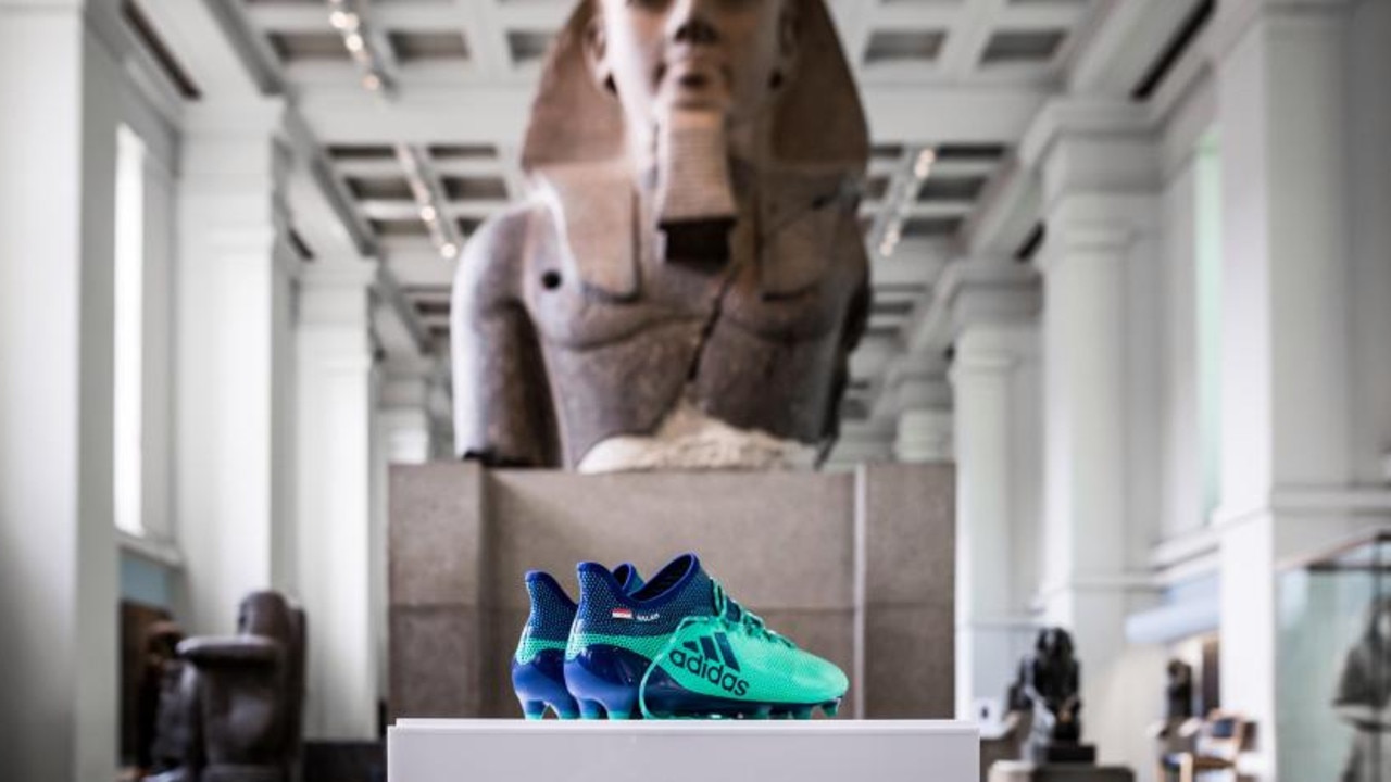 Mo Salah's boots have been added to the British Museum's Egyptian collection