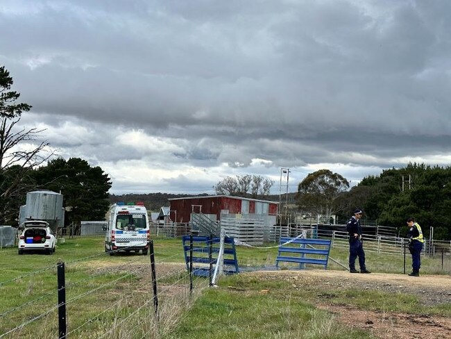 There was only one witness to the crash in the rural area of Gundaroo. Picture: Sam Turner