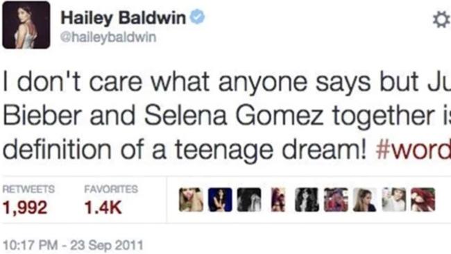 Baldwin gushed over her future husband’s relationship with Gomez.