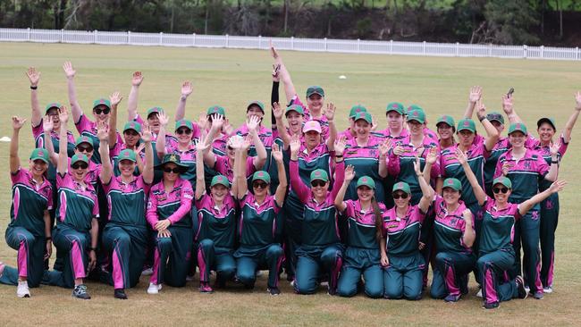 Helensvale Pacific Pines have been a pioneer club for women's cricket on the Gold Coast. Picture: Supplied.